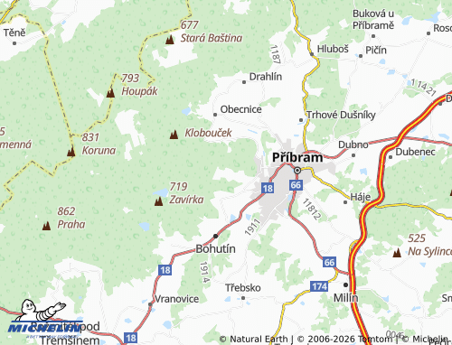 MICHELIN Orlov map - ViaMichelin