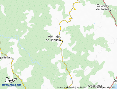 MICHELIN La Virgen map - ViaMichelin