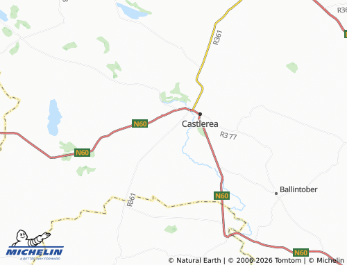 Mapa MICHELIN Cloontrask - ViaMichelin