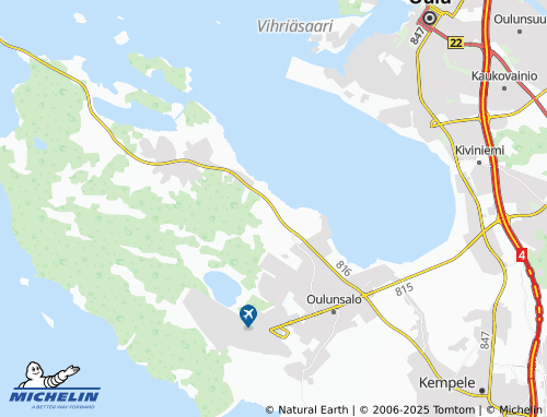 MICHELIN Niemenranta map - ViaMichelin