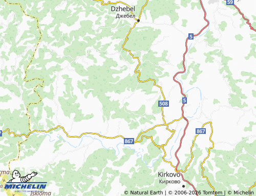 Kaart MICHELIN Stomantsi - ViaMichelin