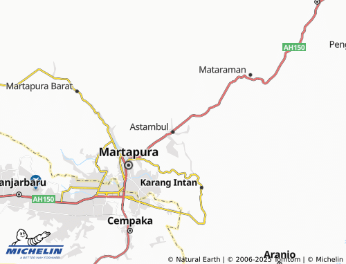 Mapa MICHELIN Astambul - ViaMichelin
