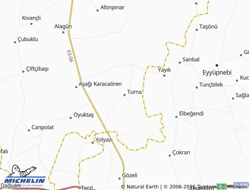 Mappa MICHELIN Turna - ViaMichelin
