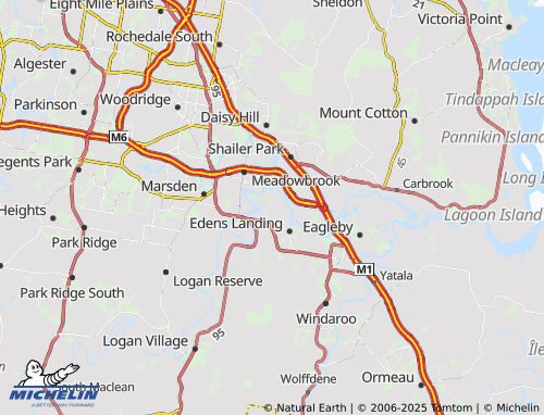 MICHELIN Bethania map - ViaMichelin