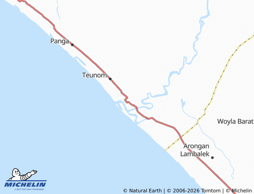 MICHELIN Padang Kleng map - ViaMichelin