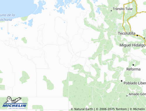MICHELIN Poza Redonda Segunda Sección map - ViaMichelin