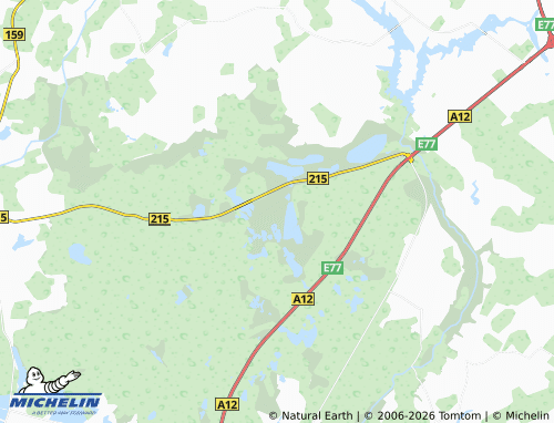 MICHELIN Kurtuvėnai map - ViaMichelin