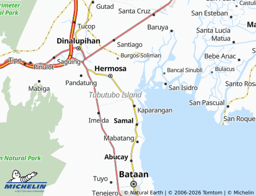MICHELIN Maria Fe map - ViaMichelin