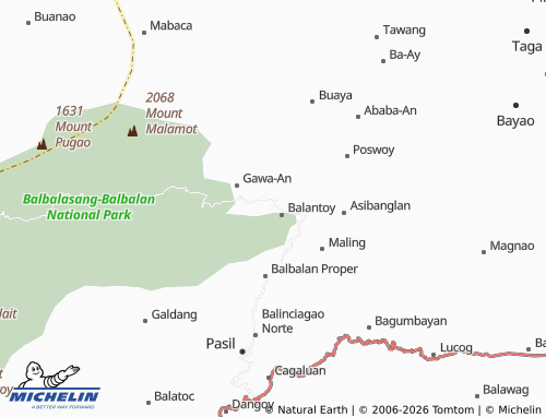 MICHELIN Poblacion map - ViaMichelin