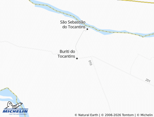 Mapa MICHELIN Buriti do Tocantins - ViaMichelin