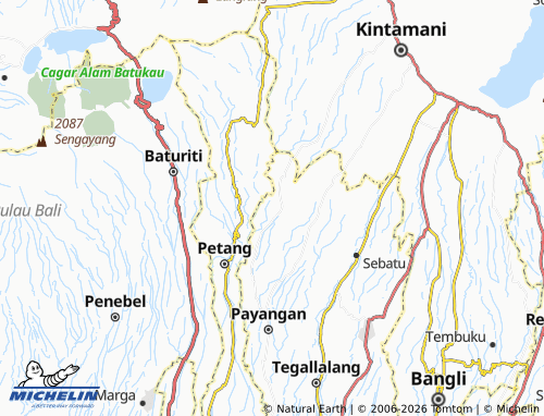 Mapa MICHELIN Buahan Kaja - ViaMichelin