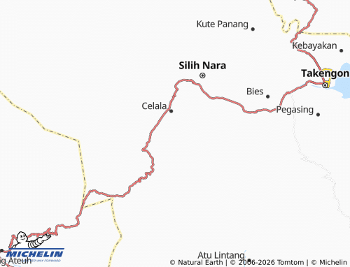 Mappa MICHELIN Uning Berawang Ramung - ViaMichelin
