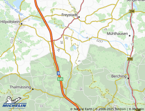 Carte MICHELIN Häusern - ViaMichelin