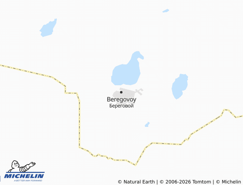 MICHELIN-Landkarte Beregovoy - ViaMichelin