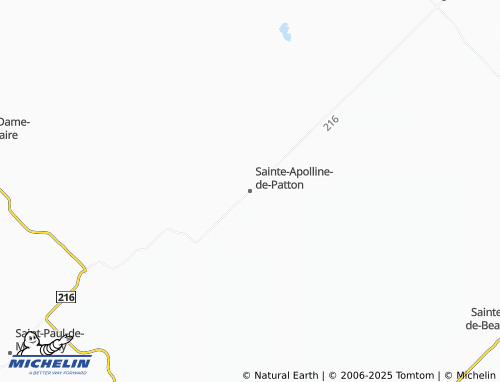 MICHELIN Sainte-Apolline-de-Patton map - ViaMichelin