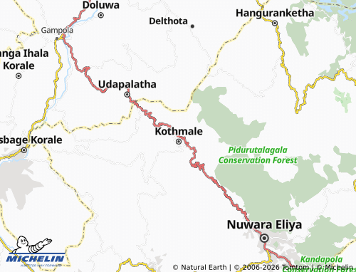 Mappa MICHELIN Ramboda - ViaMichelin