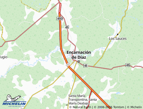 Mappa MICHELIN Emiliano Zapata - ViaMichelin