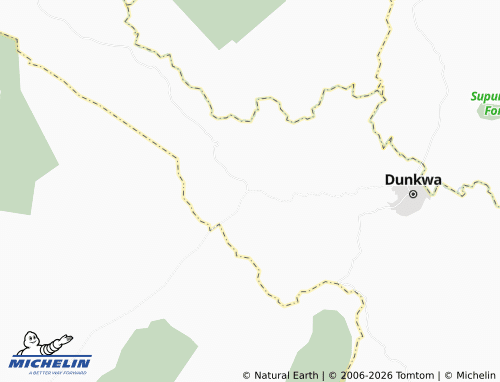 MICHELIN Ayanfure map - ViaMichelin