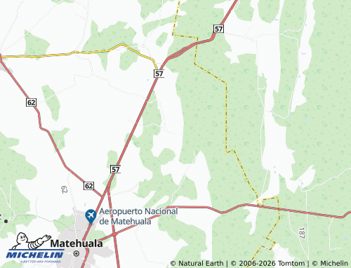 Mappa MICHELIN Arroyito del Agua - ViaMichelin