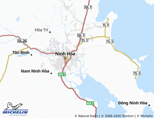 Mapa MICHELIN Ninh Phú - ViaMichelin