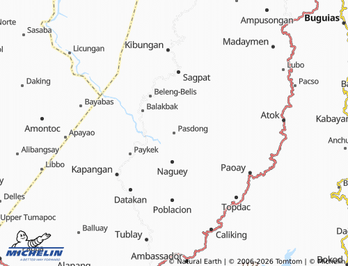 MICHELIN Pasdong map - ViaMichelin