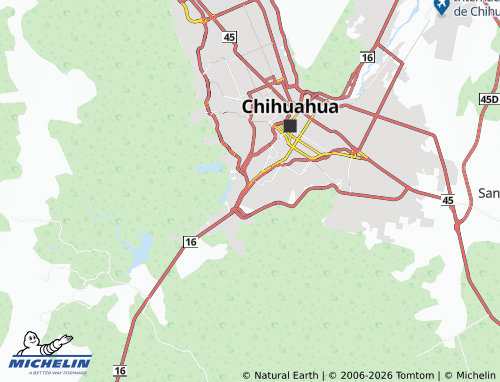 MICHELIN Los Pinos map - ViaMichelin