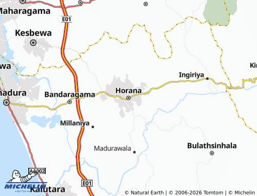 Mappa MICHELIN Horana - ViaMichelin