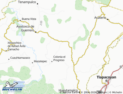 Mappa MICHELIN San Luis - ViaMichelin