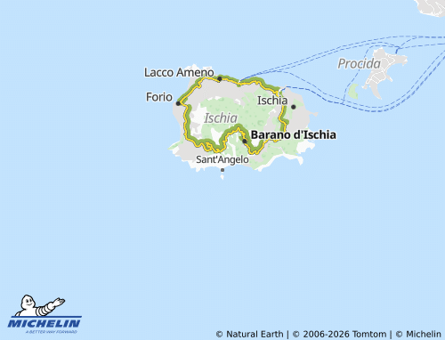 MICHELIN Sant'Angelo map - ViaMichelin
