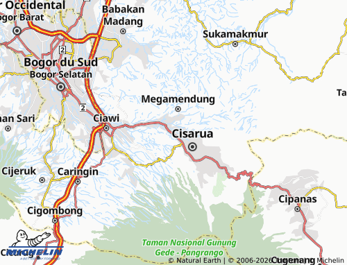 Mapa MICHELIN Leuwimalang - ViaMichelin