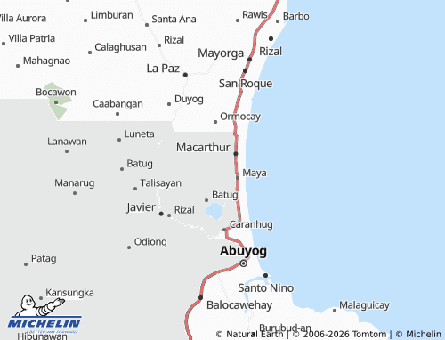 MICHELIN General Luna map - ViaMichelin