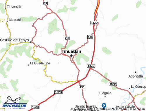 Mapa MICHELIN Libertad - ViaMichelin