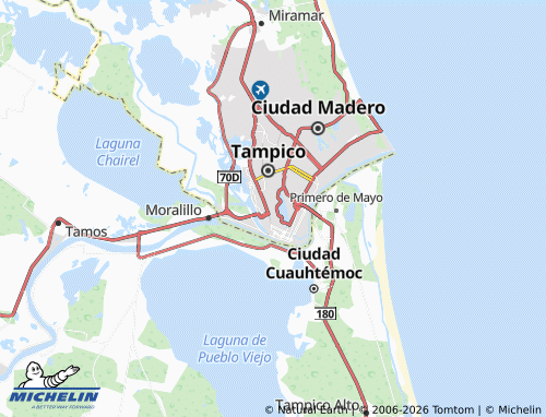 Mappa MICHELIN Azteca - ViaMichelin