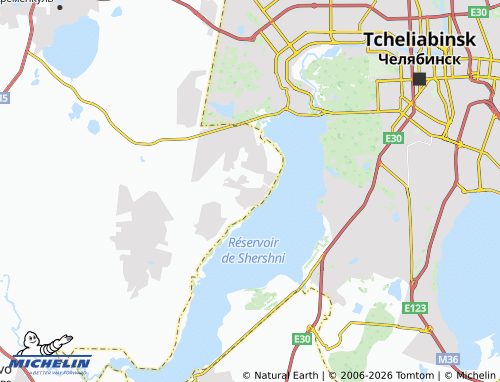 MICHELIN-Landkarte Zapadnyy - ViaMichelin