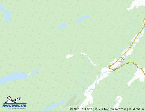 Carte MICHELIN Muchrachd - ViaMichelin