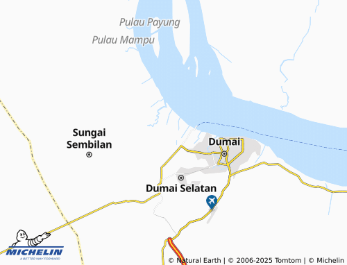 MICHELIN Purnama map - ViaMichelin