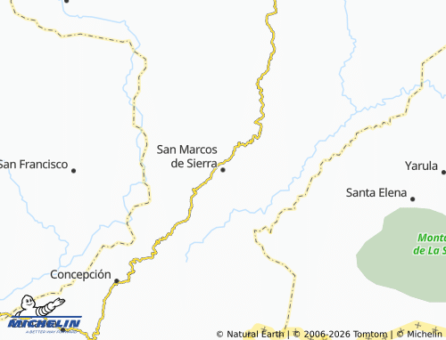 Mappa MICHELIN San Marcos de Sierra - ViaMichelin