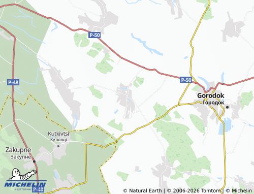 Carte MICHELIN Lisovody - ViaMichelin