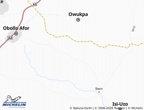 Mappa MICHELIN Obole-Eke - ViaMichelin