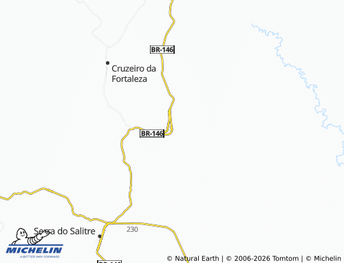 Mappa MICHELIN Brejo Bonito - ViaMichelin