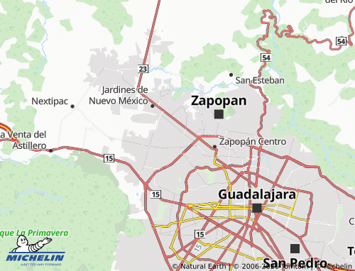 Mapa MICHELIN Monarca - ViaMichelin