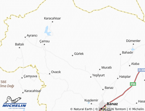Mappa MICHELIN Gürlek - ViaMichelin
