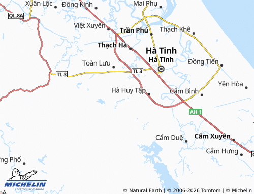 Mappa MICHELIN Thạch Xuân - ViaMichelin