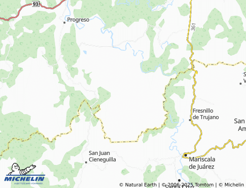 MICHELIN-Landkarte Rancho Nuevo - ViaMichelin