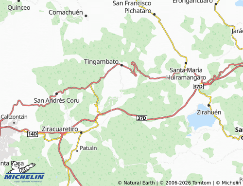 MICHELIN La Escondida map - ViaMichelin