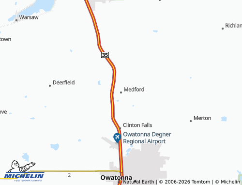 Carte MICHELIN Medford - ViaMichelin