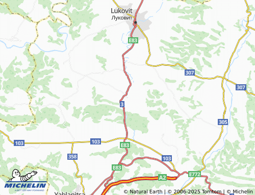 MICHELIN Rumyantsevo map - ViaMichelin