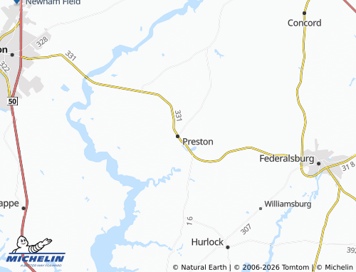 Mappa MICHELIN Preston - ViaMichelin