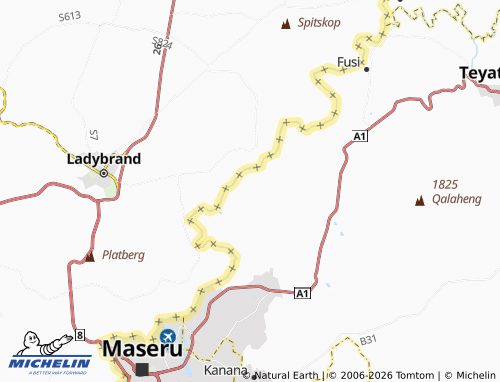 MICHELIN Ha Sole map - ViaMichelin