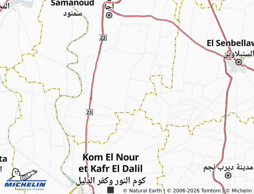 Mapa MICHELIN Akhtab - ViaMichelin